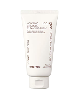 Innisfree Volcanic BHA Pore Cleansing, Oczyszczająca pianka ze skałą wulkaniczną i BHA