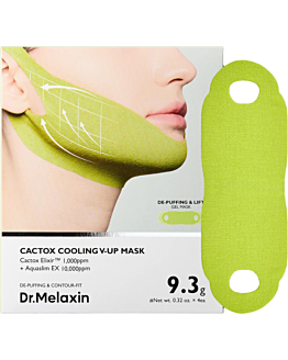 Dr.Melaxin Cactox Cooling V-Up Mask, Fascia Lifting Viso Raffreddante