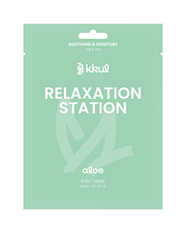 Kkul Relaxation Station Aloe Sheet Mask, Maska do twarzy