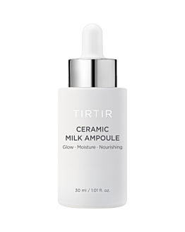 TirTir Ceramic Milk Ampoule, Mleczna ampułka nawilżająca z efektem Glass Skin