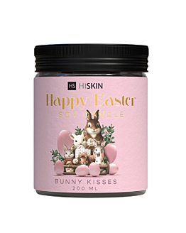 HiSkin Happy Easter świeca sojowa Bunny Kisses, 200ml