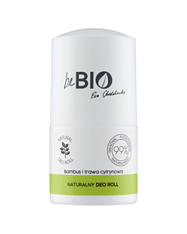 BeBIODeo Roll-On Naturalny Bambus i Trawa Cytrynowa