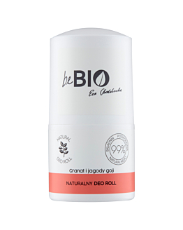 BeBIODeo Roll-On Naturalny Granat i Jagody Goji