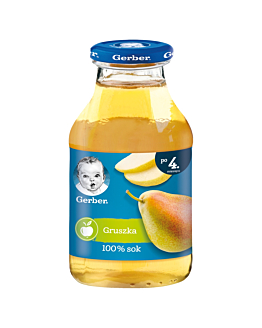 Gerber 100% Sok Gruszkowy