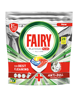 Fairy All In One Tabletki do Zmywarki Lemon