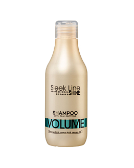 Stapiz Sleek Line Repair Volume Shampoo szampon do włosów z jedwabiem zwiększający objętość, 300ml