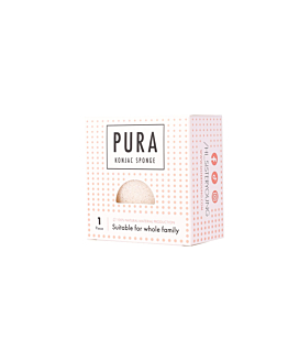 Sister Young Pura Gąbka Konjac do Mycia i Pielęgnacji Twarzy, White