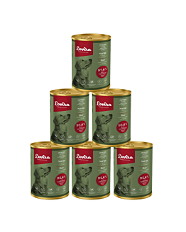 Lovira Karma dla psów Puszki Sarna z dynią i ziołami LOVIRA 6x 400 g