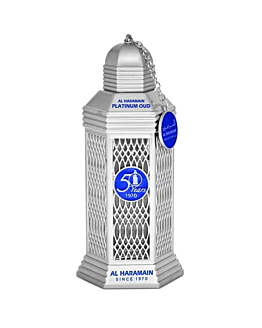 Al Haramain 50 Years Platinum Oud woda perfumowana spray, 100ml