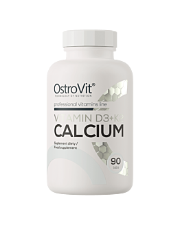 OstroVit Vitamin D3 + K2 + Calcium 90 tabs
