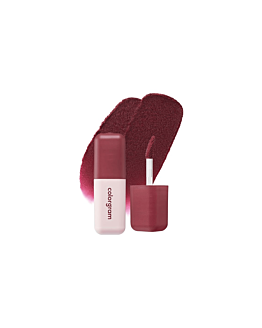 Colorgram Nude Blur Tint, śliwkowy satynowy tint do ust, 12 Bloody Plum, 5g