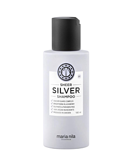 Maria Nila Sheer Silver Shampoo szampon do włosów blond i rozjaśnianych, 100ml