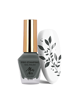 MollyNails PRO Stamping Lakier Do Stempli Grey Nr 20 10 ml