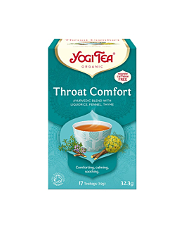 Yogi Tea herbata ajuwederyjska Throat Comfort - Na gardło (17x1,8g)