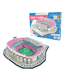 Habarri Stadion piłkarski - CAMP NOU - FC Barcelona - Puzzle 3D 69 elementów + GRATIS