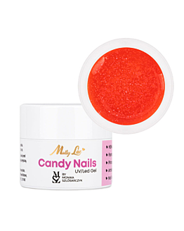 MollyLac Candy Nails Żel Do Zdobień Candy Orange by Monika Szlósarczyk 5 g