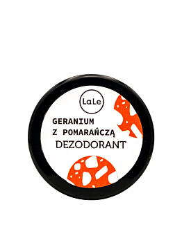 La-Le Dezodorant w kremie Geranium z Pomarańczą 50 ml