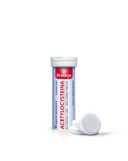 Protego Acetylocysteina 10 tabletek musujących
