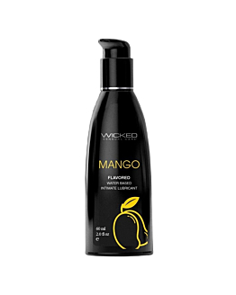 Wicked Water Based Intimate Lubricant lubrykant na bazie wody Mango, 60ml