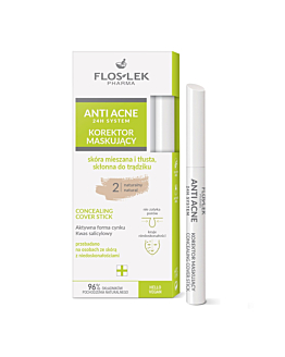 Floslek Anti Acne 24h System korektor maskujący 2 Naturalny