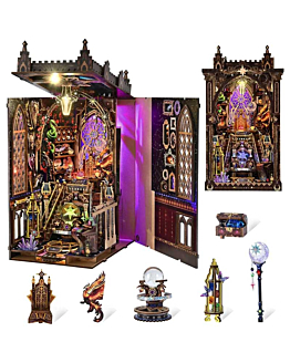 Habarri Miniaturowy domek Book Nook - Mistyczny zodiak