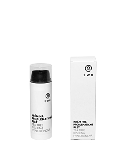 Two Cosmetics Krem do cery problematycznej z olejkiem z drzewa herbacianego i kwasem hialuronowym