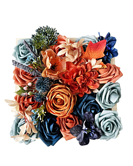 Habarri Kwiaty w ramce - flower box DIY - Żywioły ziemi