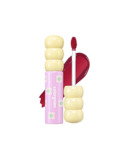 Colorgram Fruity Glass Tint, czerwono-malinowy błyszczyk do ust, 08 Lovely Raspberry, 3g