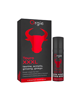 Krem Wspomagający Erekcję Touro Xxxl Erection Cream 15 Ml Orgie