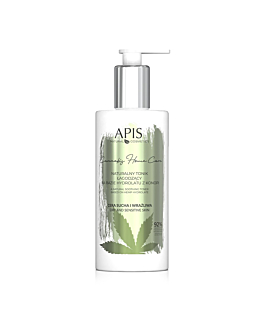 APIS Cannabis Home Care naturalny tonik łagodzący na bazie hydrolatu z konopi, 300ml