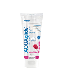 Lubrykant Wodny O Smaku Malinowym Aquaglide Raspberry 100 Ml JoyDivision