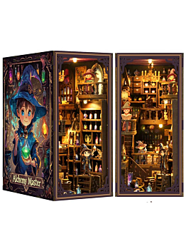 Habarri Miniaturowy domek Book Nook - Mistrz alchemii