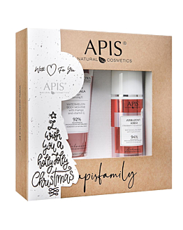APIS Arbuzowe Orzeźwienie zestaw arbuzowy mus do ciała, 200ml + arbuzowy krem do twarzy, 100ml