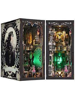 Habarri Miniaturowy domek Book Nook - Karty tarota