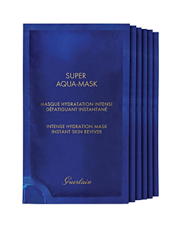 Guerlain Super Aqua-Mask intensywnie nawilżająca maseczka w płachcie 6x30ml