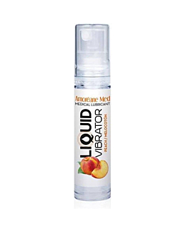Wibrator w płynie Liquid Vibrator Peach 10ml Amoreane