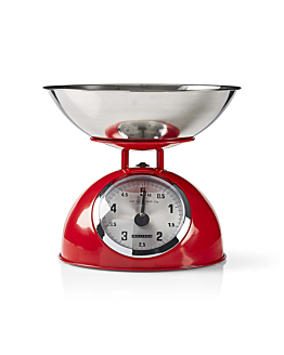 Melissa Analogowa waga kuchenna 5 kg 16310239 czerwona