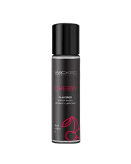 Wicked Water Based Intimate Lubricant lubrykant na bazie wody Cherry, 30ml