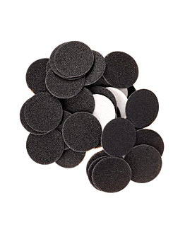 Allepaznokcie Nakładki Ścierne Tarcze Wymienne 150 Grit Do PodoDisk Rozmiar L 25 mm 50 szt.