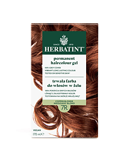 Herbatint Trwała Farba do włosów 7R Miedziany Blond, 170 ml