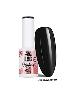 AlleLac Lakier Hybrydowy Browns B10 Black Gel Polish 6 g