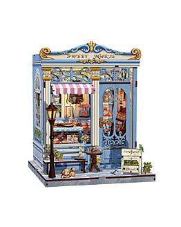 Habarri Miniaturowy domek Book Nook - Słodka czekolada