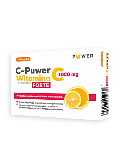 Puwer C-Puwer FORTE Witamina C 1000 mg 30 kapsułek