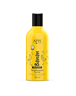 APIS Fruit Shot żel pod prysznic Banan, 500ml