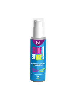 Lubrykant wodny z efektem wibracji Slide And Vibe! 35ml intt