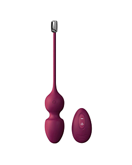 Marc Dorcel Love Balls wibrujące kulki gejszy sterowane pilotem Plum