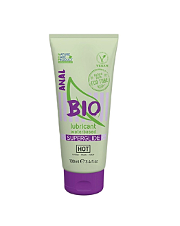 Hot Bio Superglide Anal organiczny lubrykant na bazie wody, 100ml