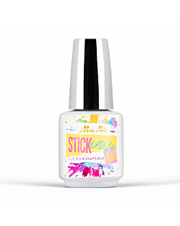 MollyNails STICKease Glue Klej Do Mocowania Naklejek 15 g