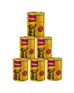 Lovira Karma dla psów Puszki kaczka z dynią i ziołami LOVIRA 6x 400 g