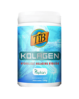 TiB Kolagen rybi w proszku Peptan, smak neutralny, 150g